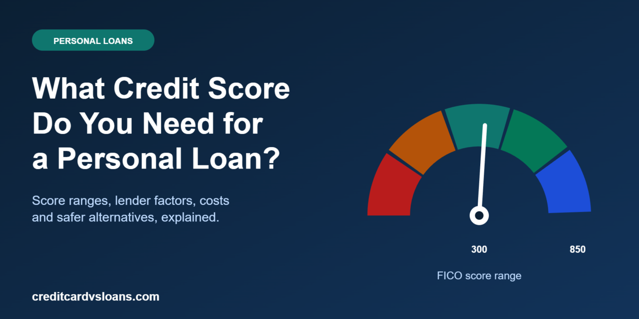 What Credit Score Do You Need for a Personal Loan?