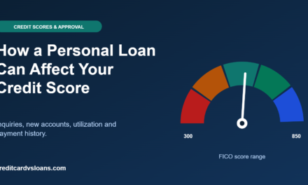 How a Personal Loan Can Affect Your Credit Score