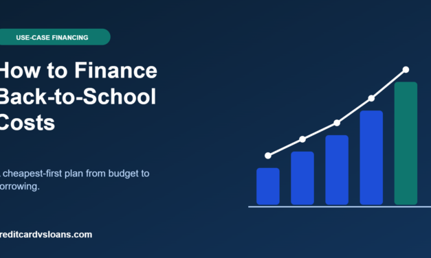 How to Finance Back-to-School Costs: Credit Cards, Loans and Lower-Cost Options