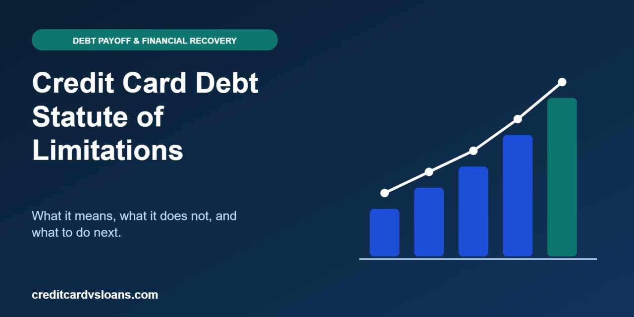 Credit Card Debt Statute of Limitations: What It Means and What It Doesn’t