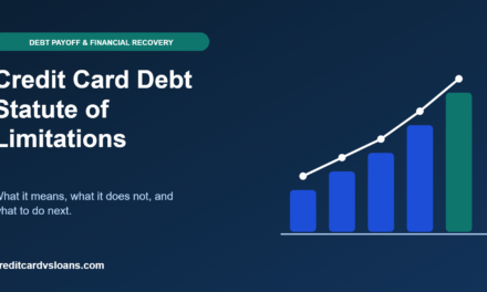 Credit Card Debt Statute of Limitations: What It Means and What It Doesn’t