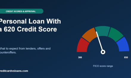 Personal Loan With a 620 Credit Score: What to Expect