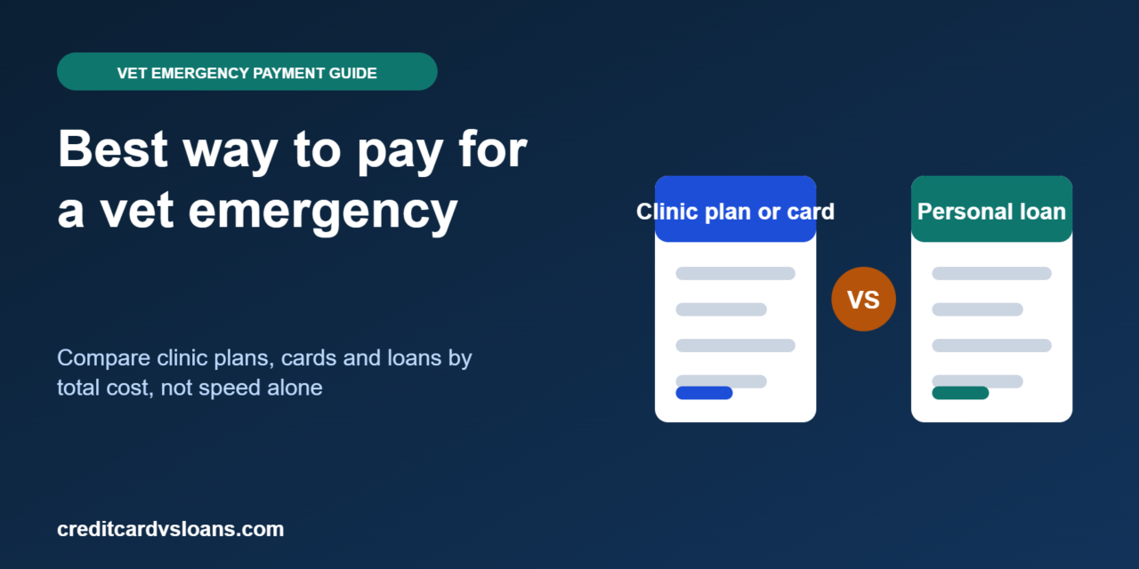 Best Way to Pay for a Veterinary Emergency: Compare Borrowing Options Before You Commit