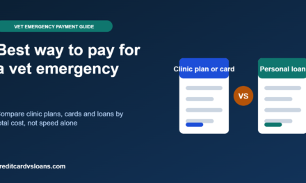 Best Way to Pay for a Veterinary Emergency: Compare Borrowing Options Before You Commit
