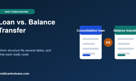 Debt Consolidation Loan vs. Balance Transfer Card: Which Saves More?
