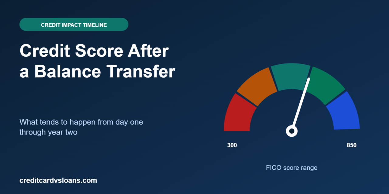 What Happens to Your Credit Score After a Balance Transfer?