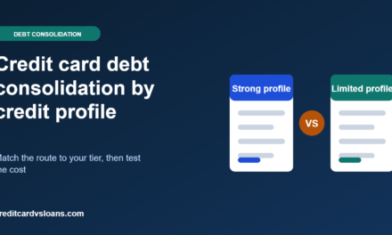 Credit Card Debt Consolidation: Best Options by Credit Profile