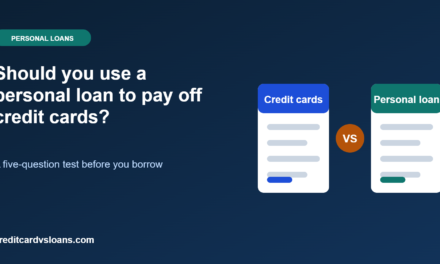 Should You Use a Personal Loan to Pay Off Credit Cards?