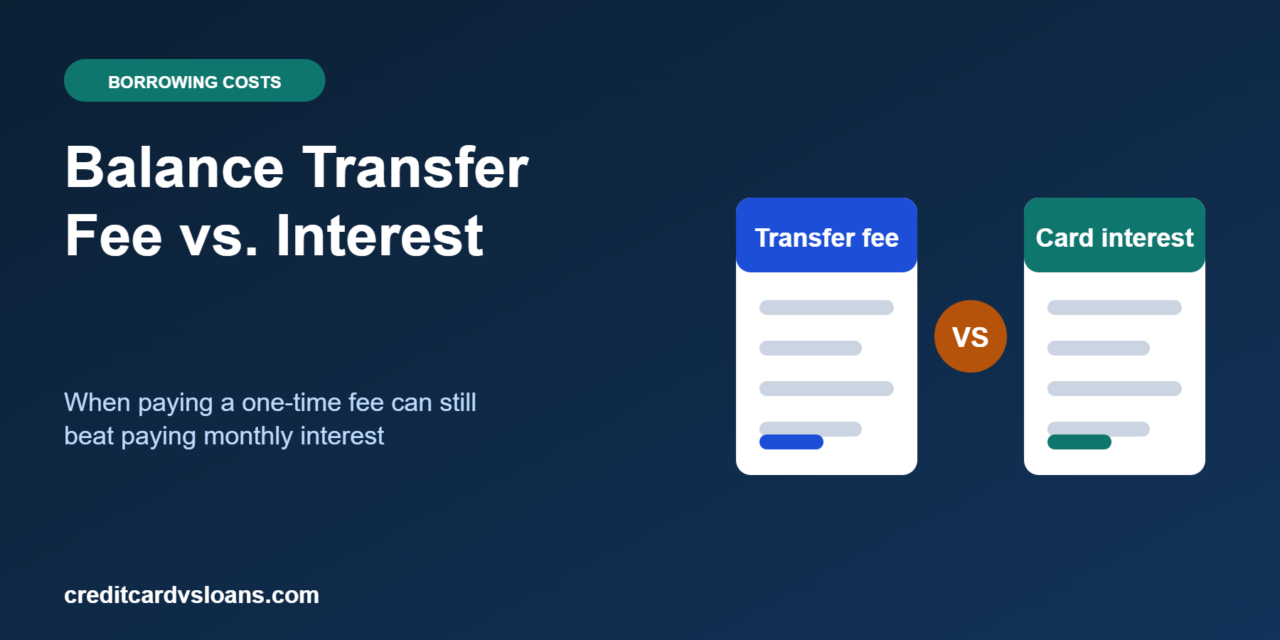 Balance Transfer Fee vs. Interest: When Paying a Fee Can Still Save Money