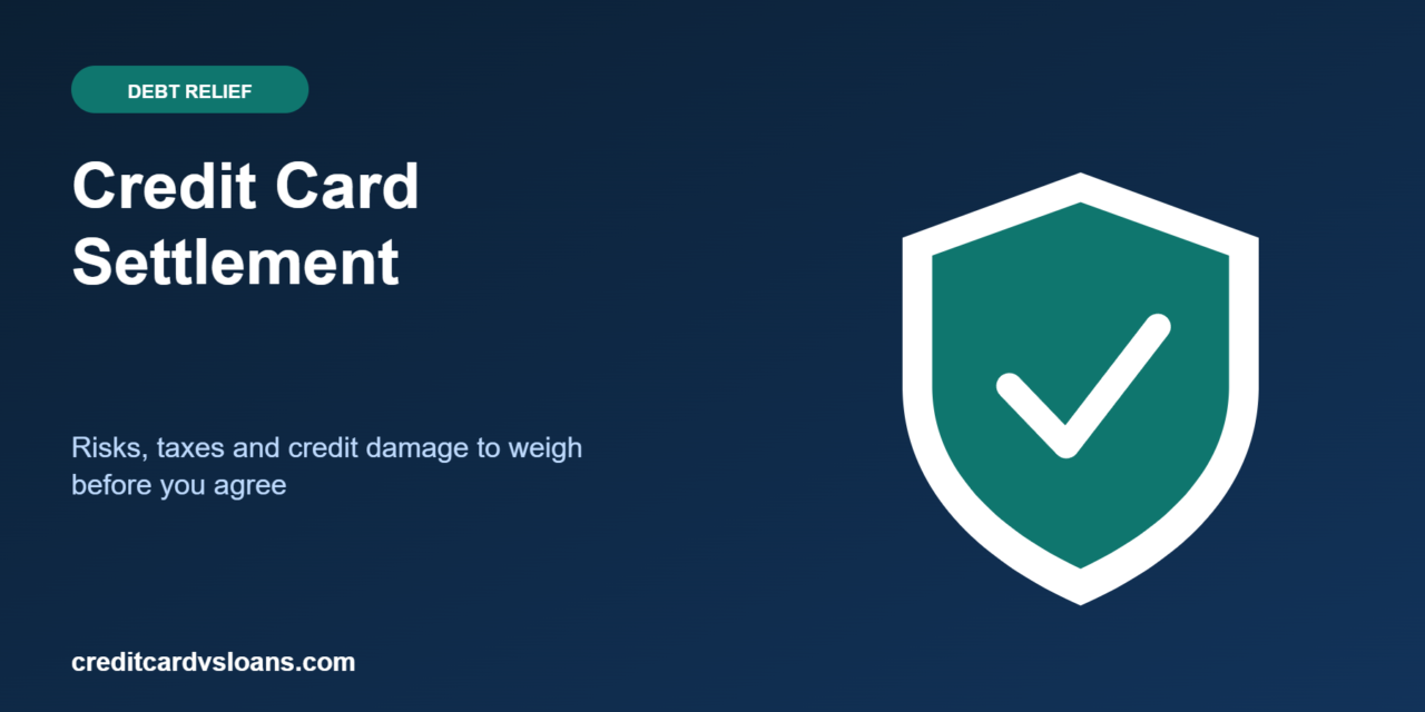 Credit Card Debt Settlement: Risks, Taxes and Credit Damage