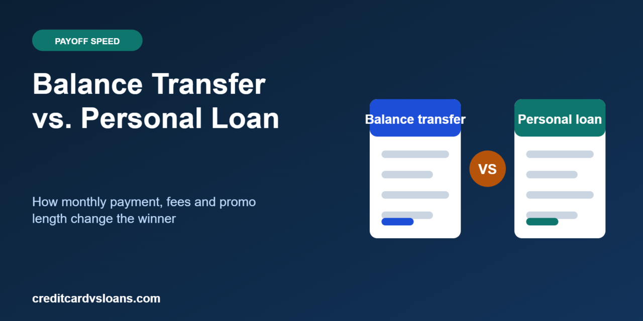 Balance Transfer Card vs. Personal Loan: Best Way to Pay Off Debt?