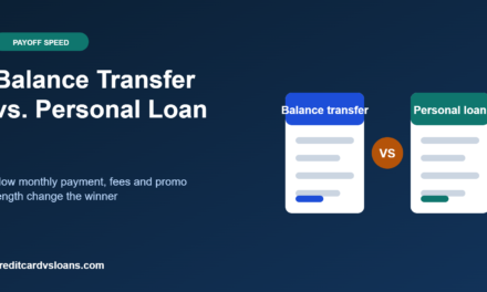 Balance Transfer Card vs. Personal Loan: Best Way to Pay Off Debt?