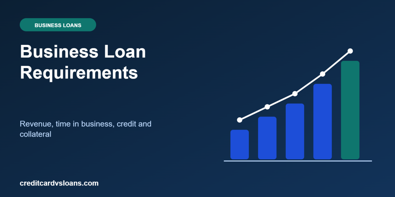 Business Loan Requirements: Revenue, Time in Business and Credit