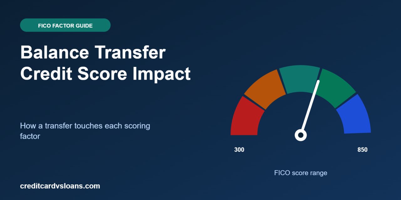 How a Balance Transfer Can Affect Your Credit Score