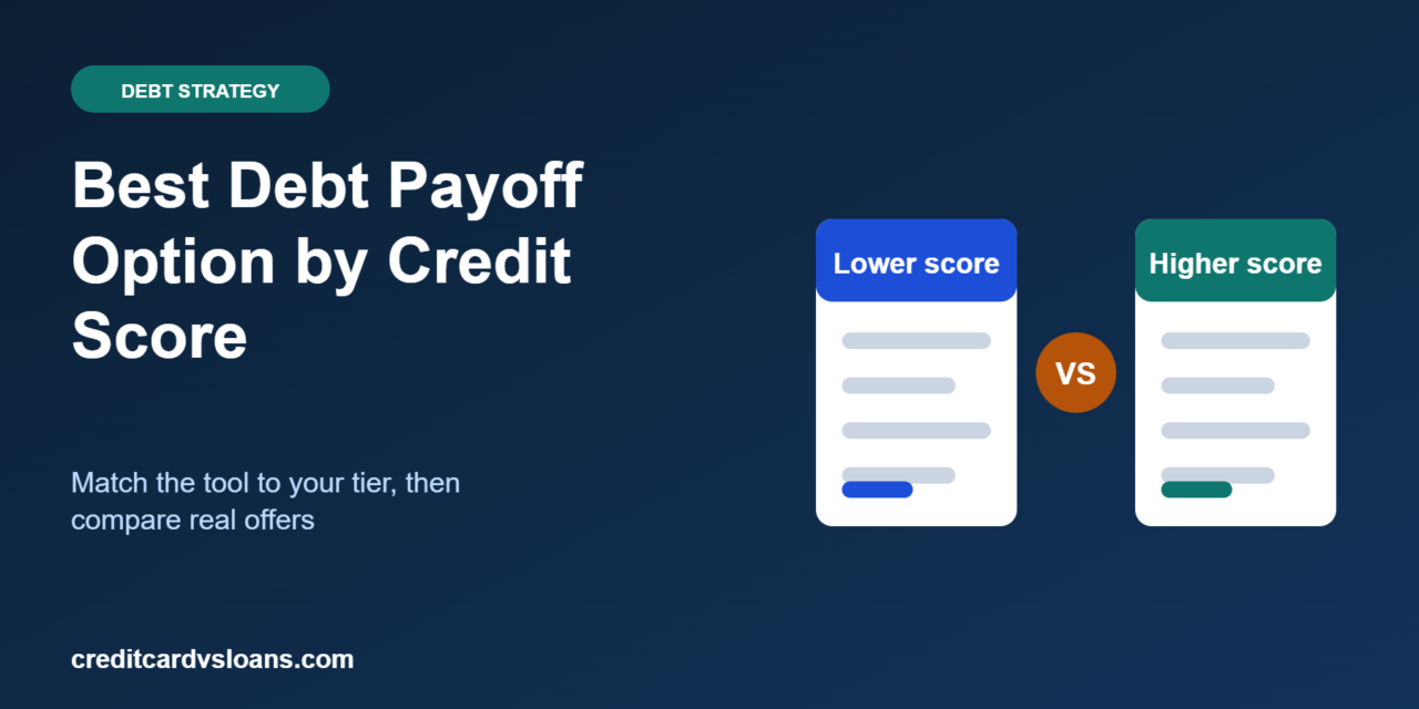 Best Debt Payoff Options by Credit Score: From Bad Credit to Excellent