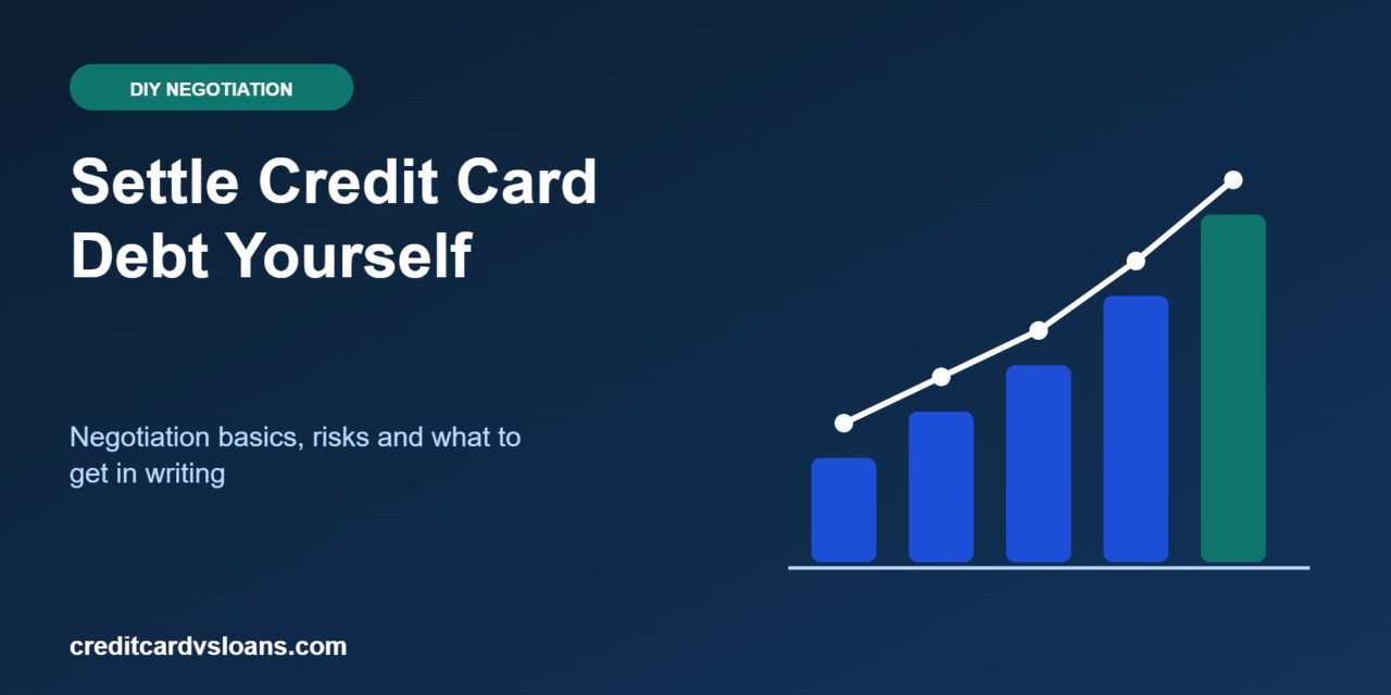 Can You Settle Credit Card Debt Yourself? Risks and Negotiation Basics