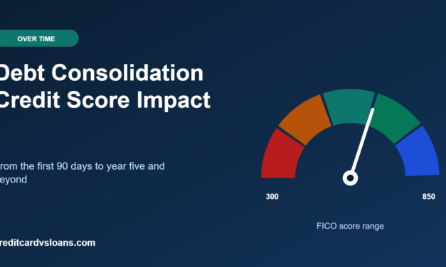 How Debt Consolidation Can Affect Your Credit Score Over Time