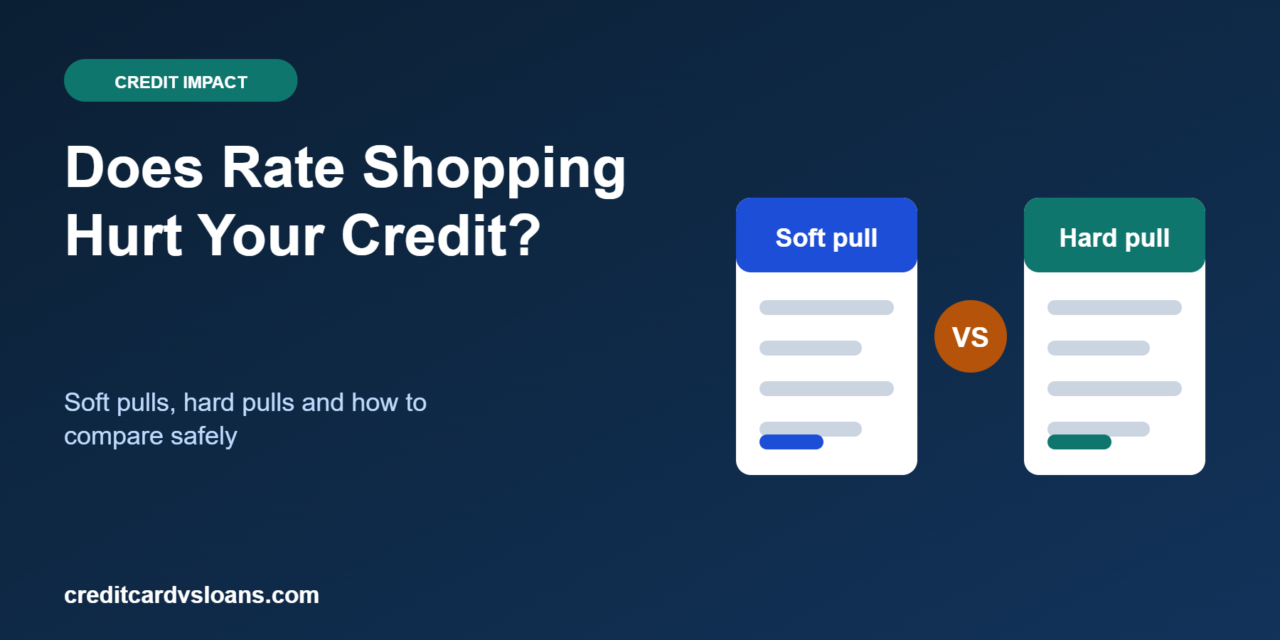 Does Rate Shopping for a Personal Loan Hurt Your Credit?